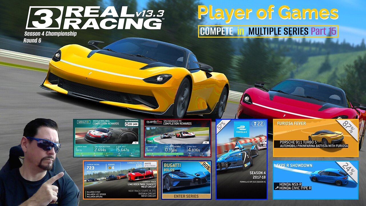 Player of Games: Real Racing 3 Update 13.3: COMPETE in MULTIPLE SERIES Part 15 & A Look At v13.4