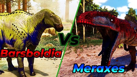 Lvl 1, 1K damage! | Barsboldia Vs Carno\Evo Rex | Ark survival ascended | Ark mods | Ark battles