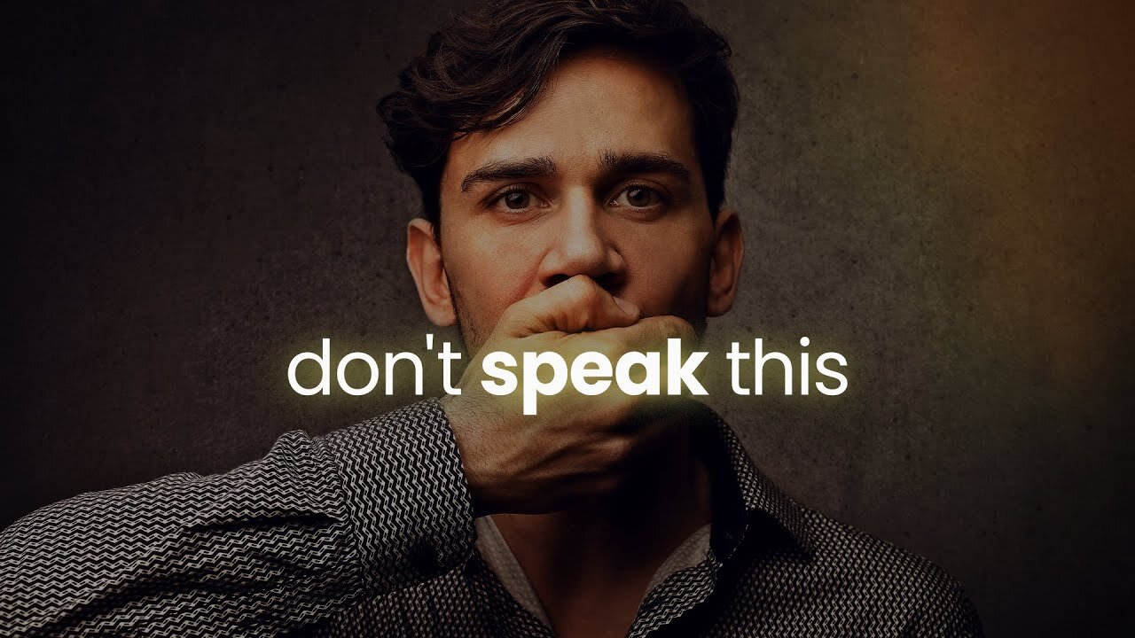 You Speak Like That Because You DON’T Know The Power Of Your Words