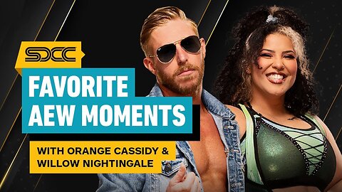 Orange Cassidy & Willow Nightingale Pick Their Top Moments From 5 Years of AEW _ Comic Con 2024