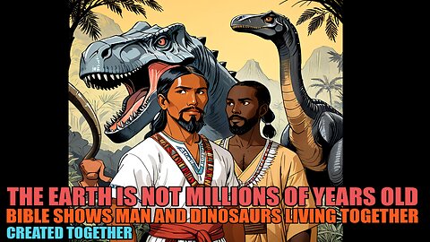 Job 40 Dinosaurs Were Made Along Side Of Man