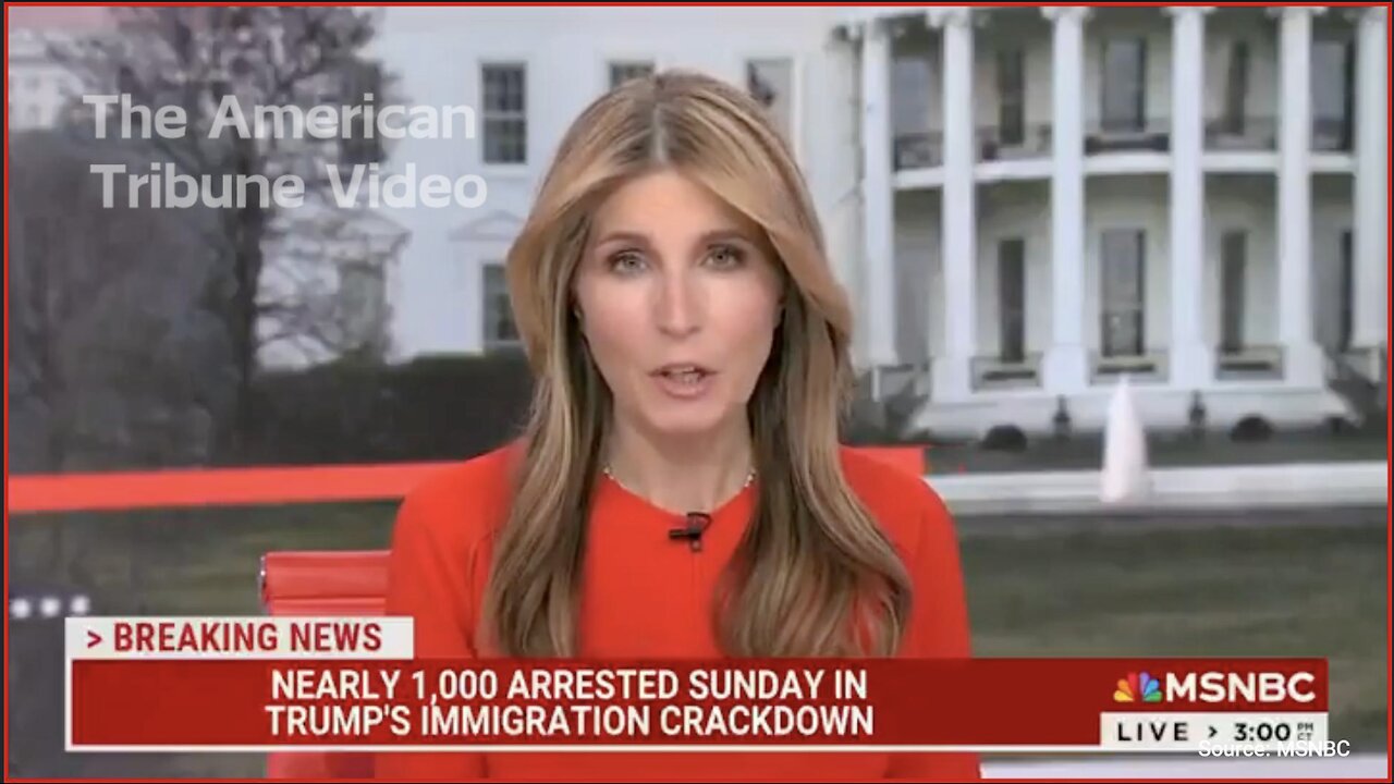 WATCH: MSNBC Personality Brought to Tears Live on Her Show Over Trump Deportation Policy