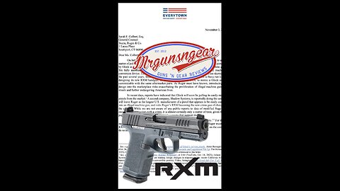 First They Came For Glock, Now They're Coming For The Ruger RXM