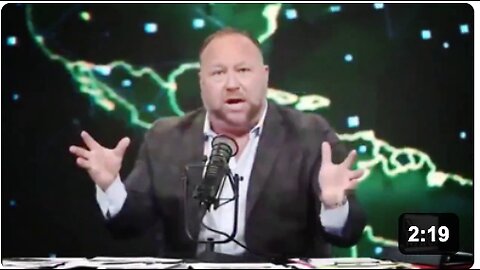 FLASHBACK: When Alex Jones told his audience Trump's Bioweapons were just sugar water