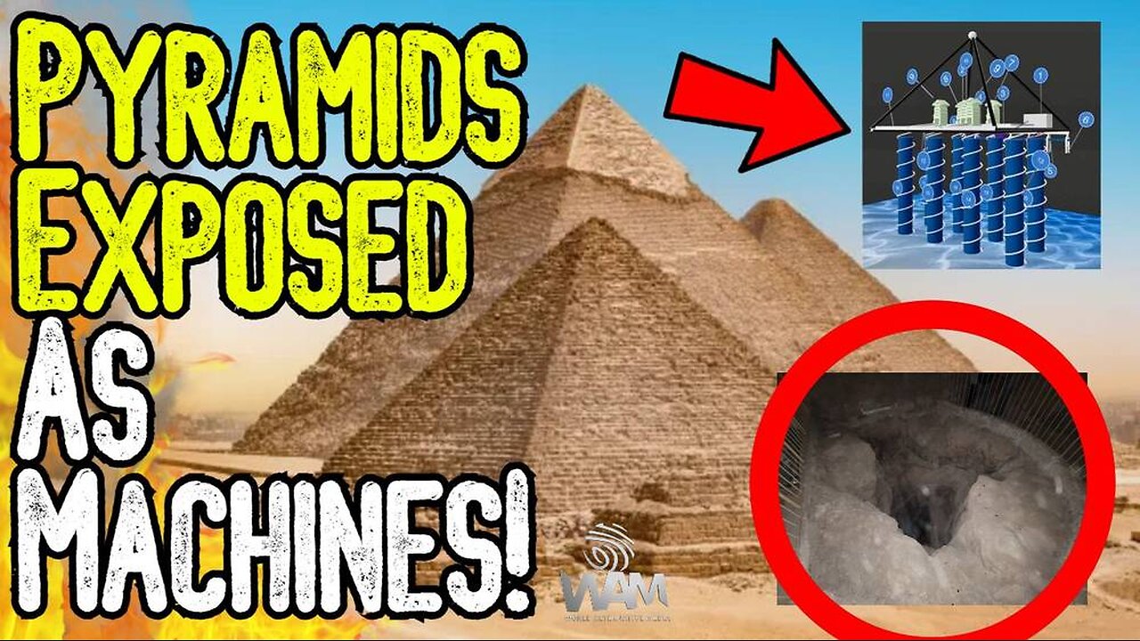 EXCLUSIVE: PYRAMIDS EXPOSED AS MACHINES! - New Scans & What WE Found Under Great Pyramid