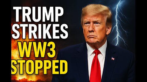 BREAKING NEWS - DId Trump just SAVE THE WORLD again? FORDOW is DESTROYED 6/21/25