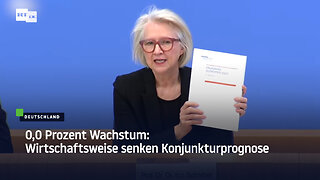 0,0 Prozent Wachstum: Wirtschaftsweise senken Konjunkturprognose