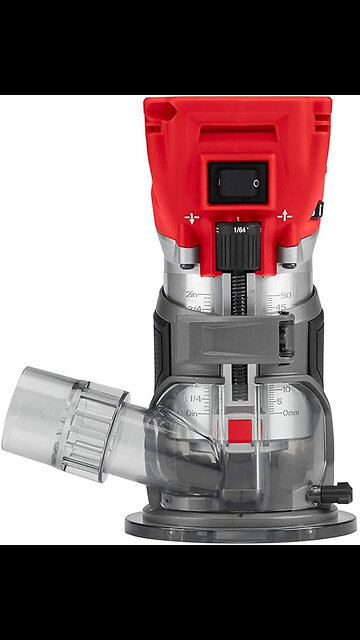 Milwaukee's Cordless Compact Router,18 Volts