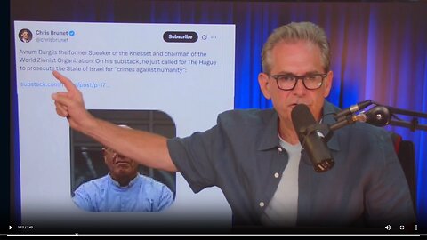 Former speaker of Knesset asks Jews to STAND UP against the Gaza genocide▮The Jimmy Dore Show