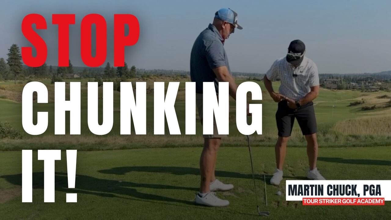 Fix Your Chunky Shots: Master a Centered Pivot | Martin Chuck Golf Lesson