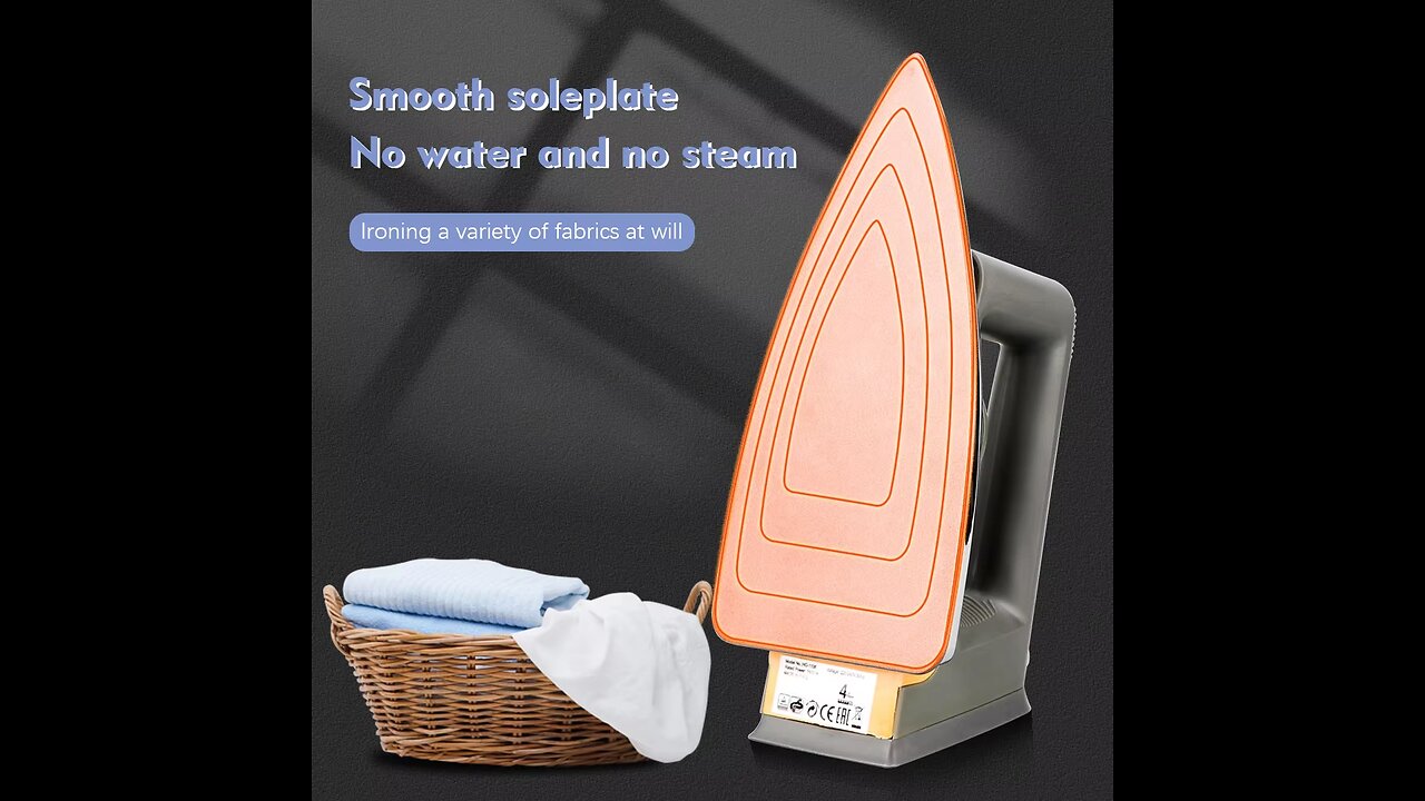 DMWD 1000W Handheld Dry Iron Mini Portable Household Fabric Iron