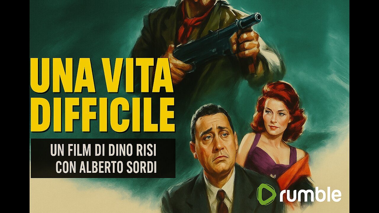 FILM "UNA VITA DIFFICILE" con Alberto SORDI