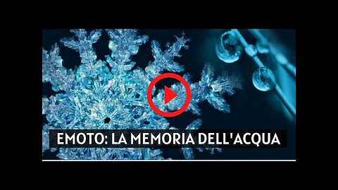 L’esperimento del Dr. Masaru Emoto mostra come i tuoi pensieri e le tue parole creano la tua realtà