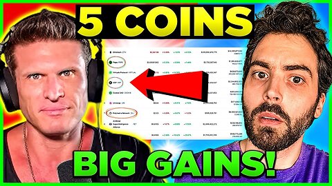 Top 5 Crypto Coins Set To EXPLODE in 2025! "Like Buying Bitcoin at $1"
