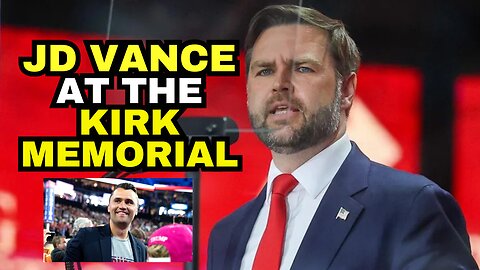 POWERFUL JD Vance Speech At The Charlie Kirk Memorial