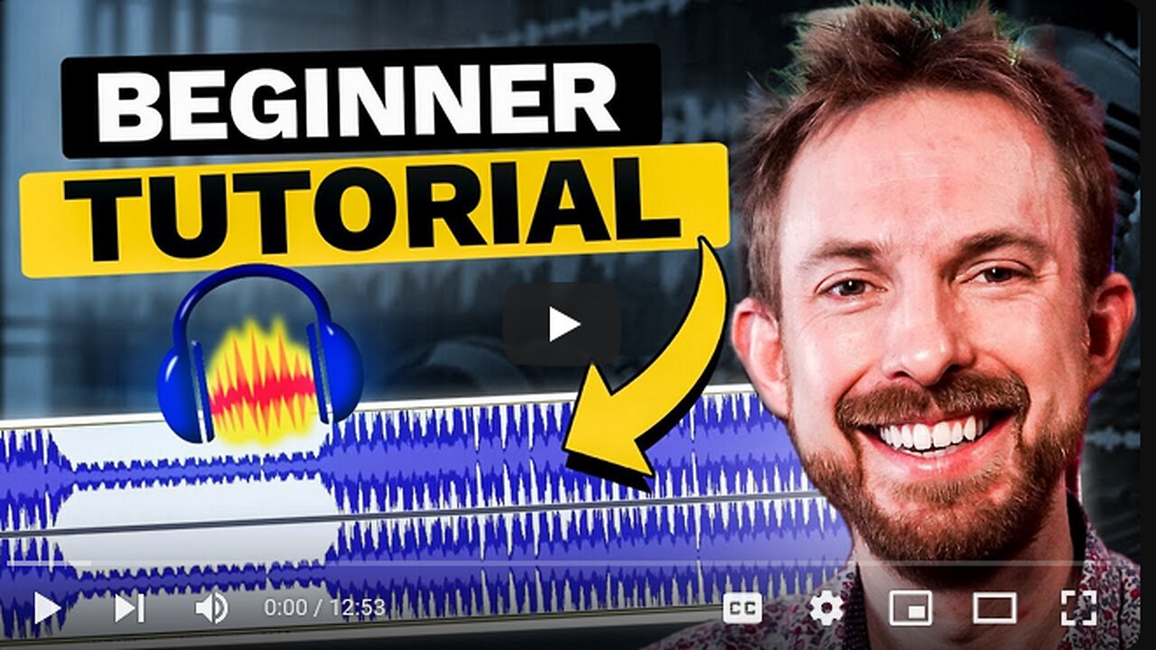 Audacity Tutorial For Beginners. MUSI EDITOR