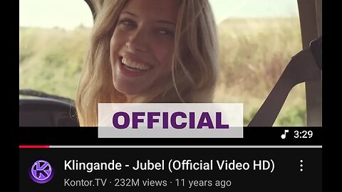 Klingande - Jubel (best song in the world in case you didn't know)