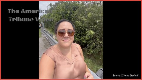 WATCH: Alligator “Guarding” Alligator Alcatraz Shows Up and MSM Reporter Loses Her Mind