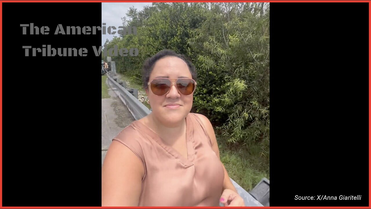 WATCH: Alligator “Guarding” Alligator Alcatraz Shows Up and MSM Reporter Loses Her Mind