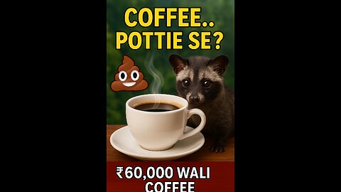 kiya aap ye mehengi coffee try karenge #hamzadx #hamzadxfact #viralvideo