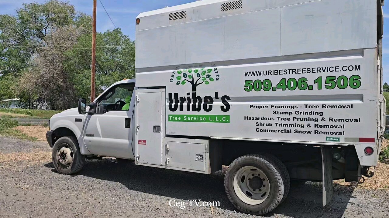 Graham Family Farm: Uribe's Tree Service Wood Chips - May 8 2025