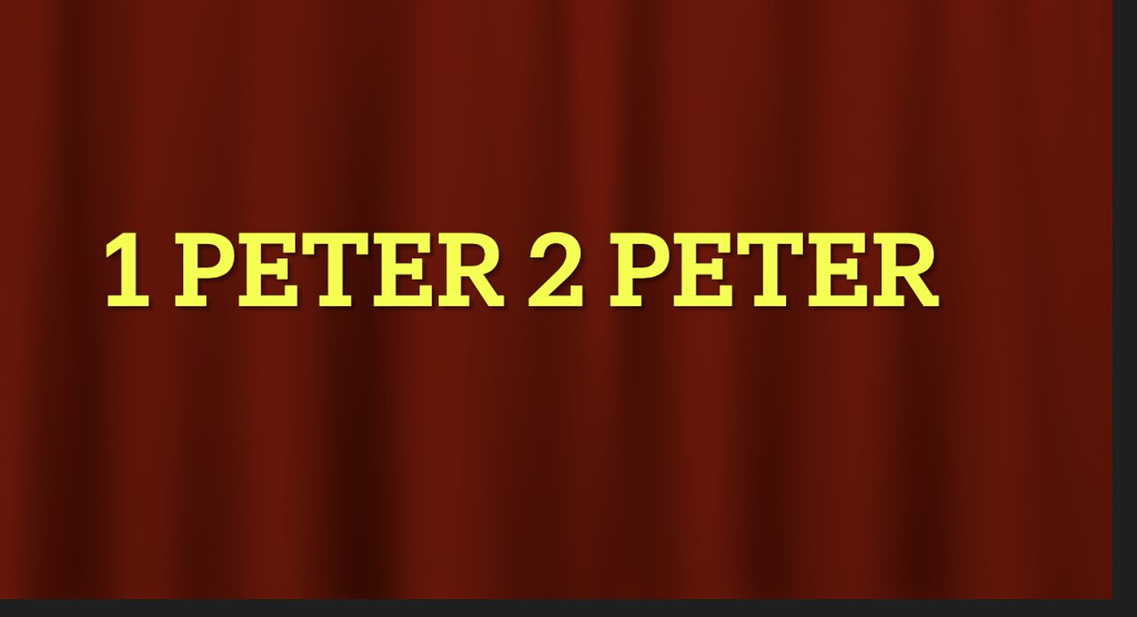 1 PETER 2 PETER Auto read Bible