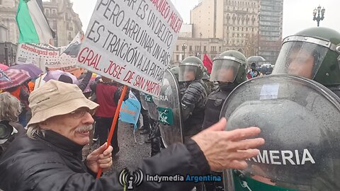 Marcha Jubiladas y Jubilados, gran operativo represivo y persecución de las fuerzas 16/07/2025