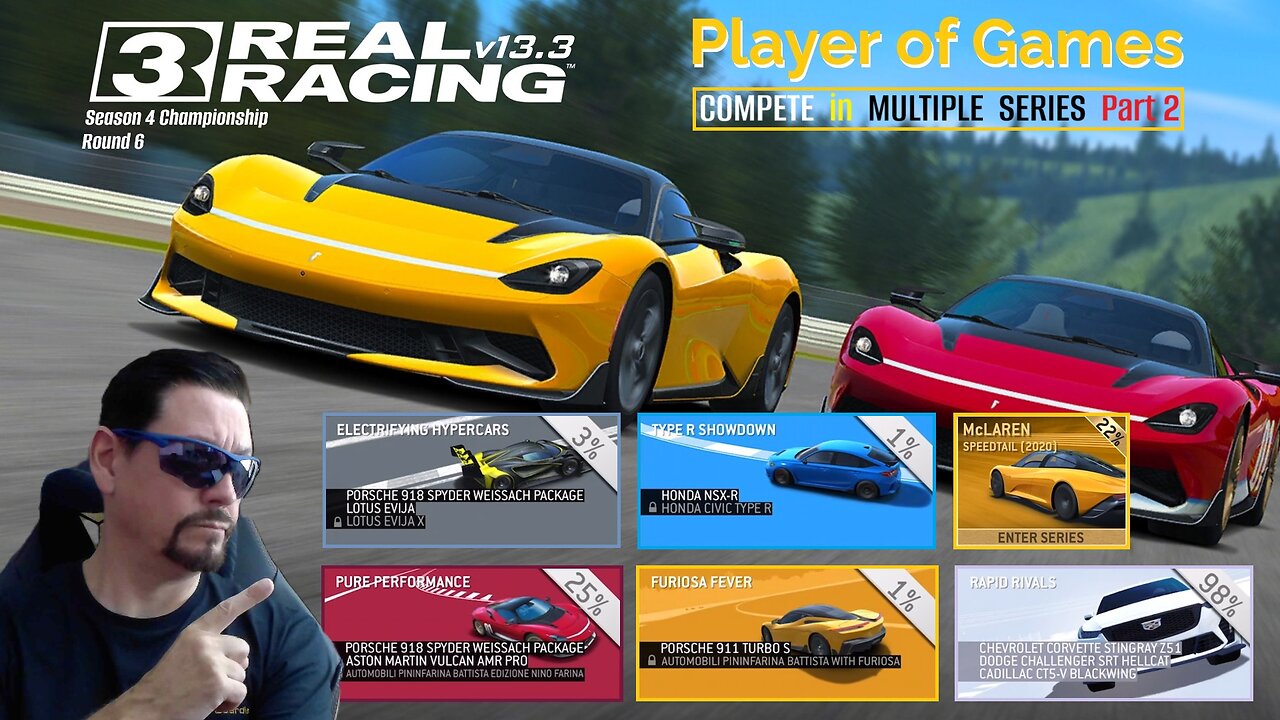Player of Games: Real Racing 3 Update 13.3: COMPETE in MULTIPLE SERIES Part 2