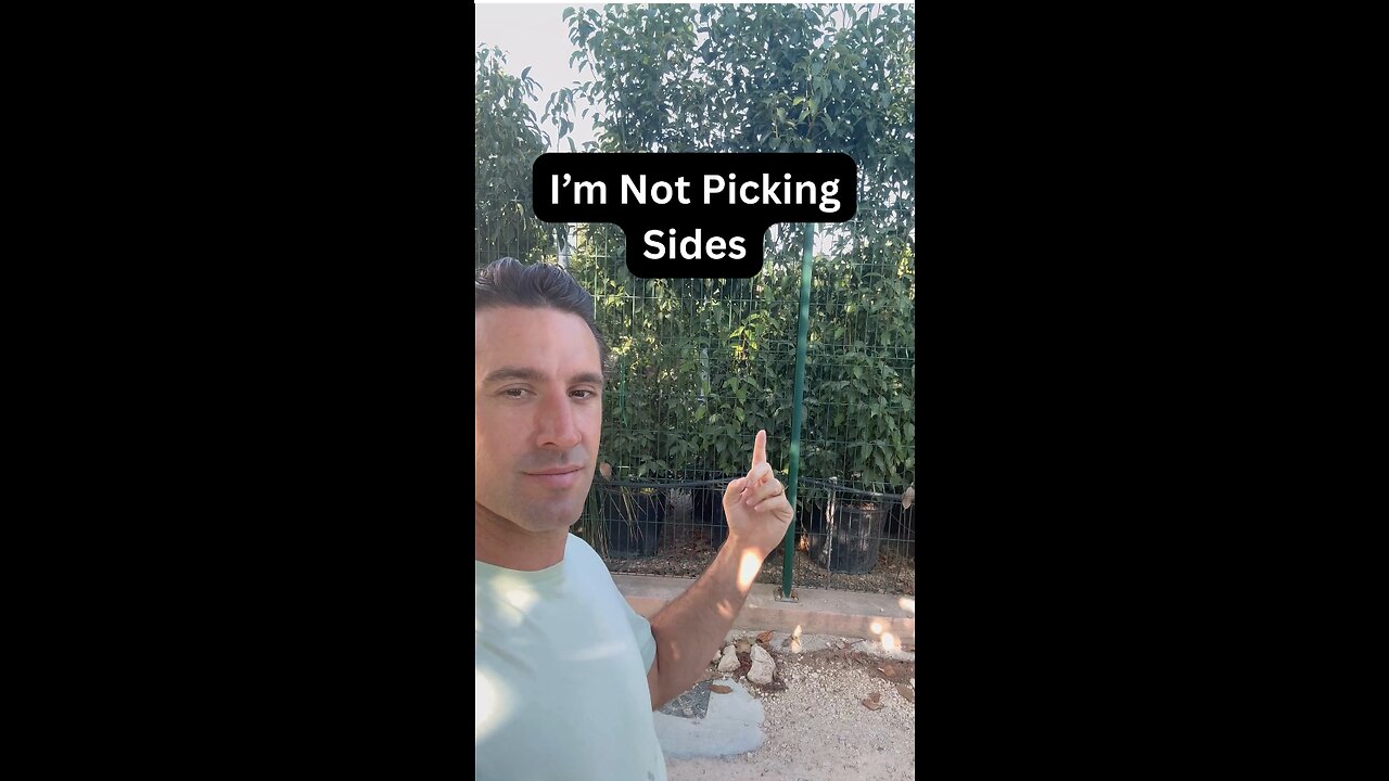 I’m Not Picking Sides
