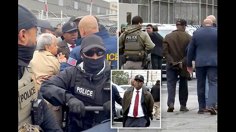 LIVE: Outside Newark federal office building after Mayor Ras Baraka arrested