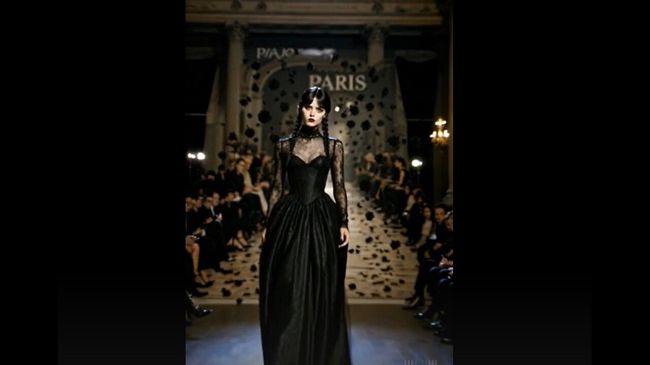 Wednesday Addams #catwalkchallenge #sora