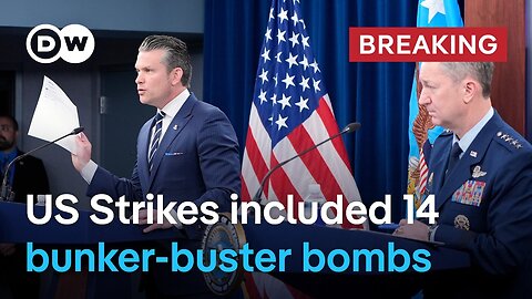 US Defense Secretary Pete Hegseth and Gen. Dan Caine confirm success of US bombing of Iran | DW News