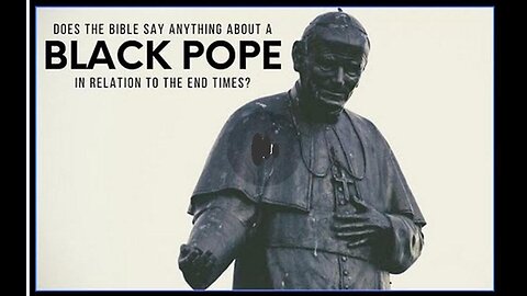 HOLY MOLY!! The BLACK POPE (( IS )) Peter the Roman!!! The NEW POPE Is PETER Just In Hebrew Gematria