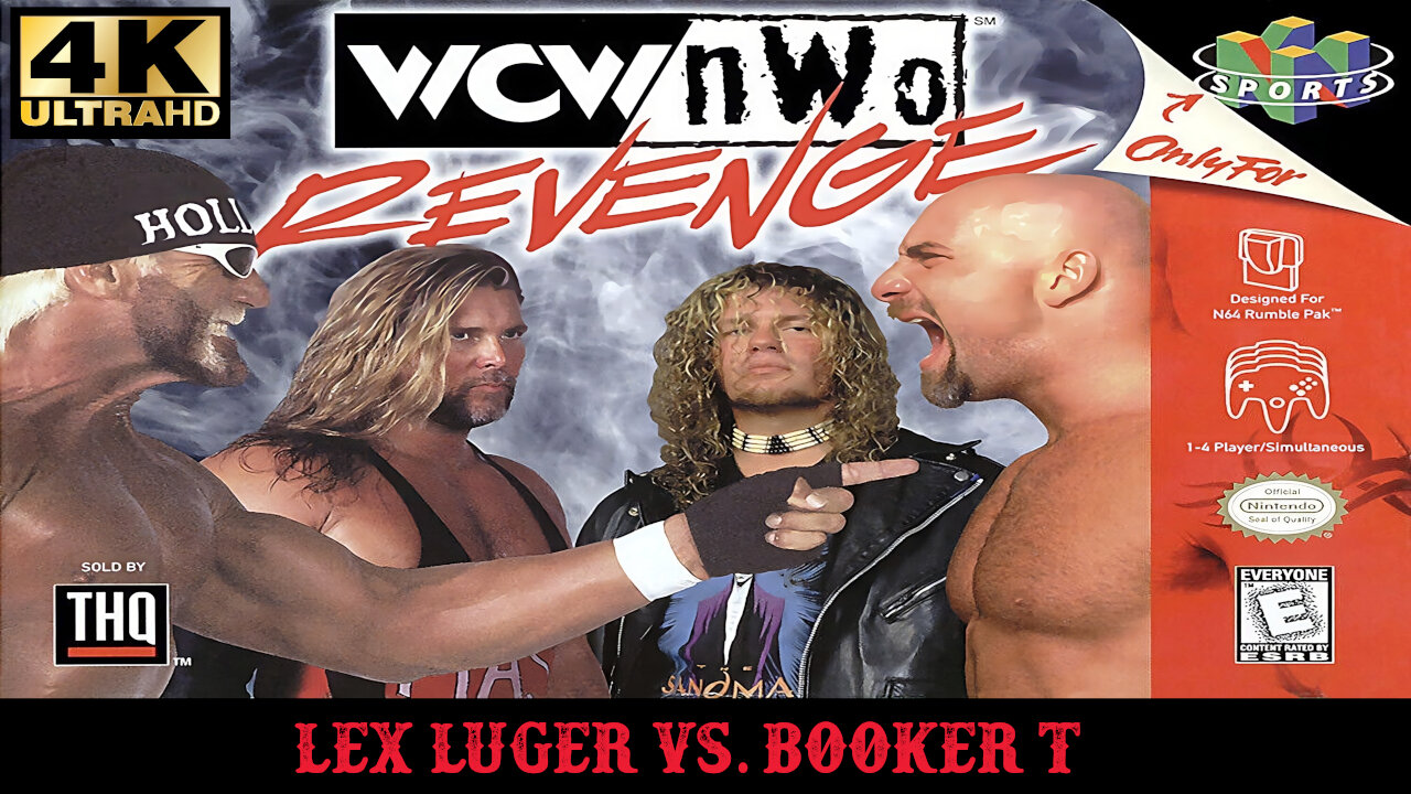 WCW/nWo Revenge - Nintendo 64 - Lex Luger vs. Booker T