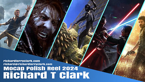 Richard Terry Clark Motion Capture Polish Demo Reel 2024