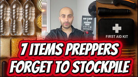 7 Items Preppers Forget To Stock Up On!