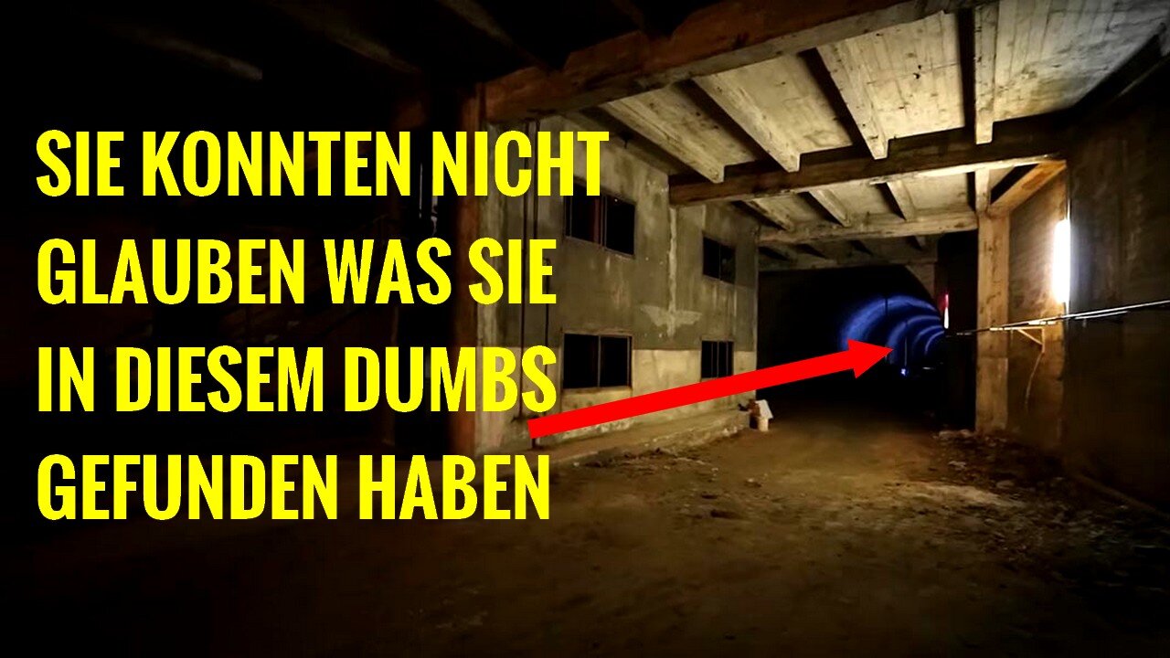 DUMBS - Du wirst nicht glauben was Grubenarbeiter in geheimen Regierungs Untergrundtunnel filmen