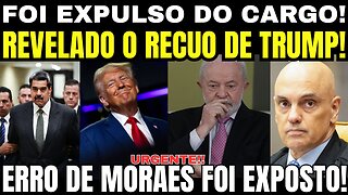 urgente! ELE FOI EXPULSO DO CARGO! TÁ FORA! ALEXANDRE DE MORAES DO STF COMEMORA DECISÃO DOS EUA!