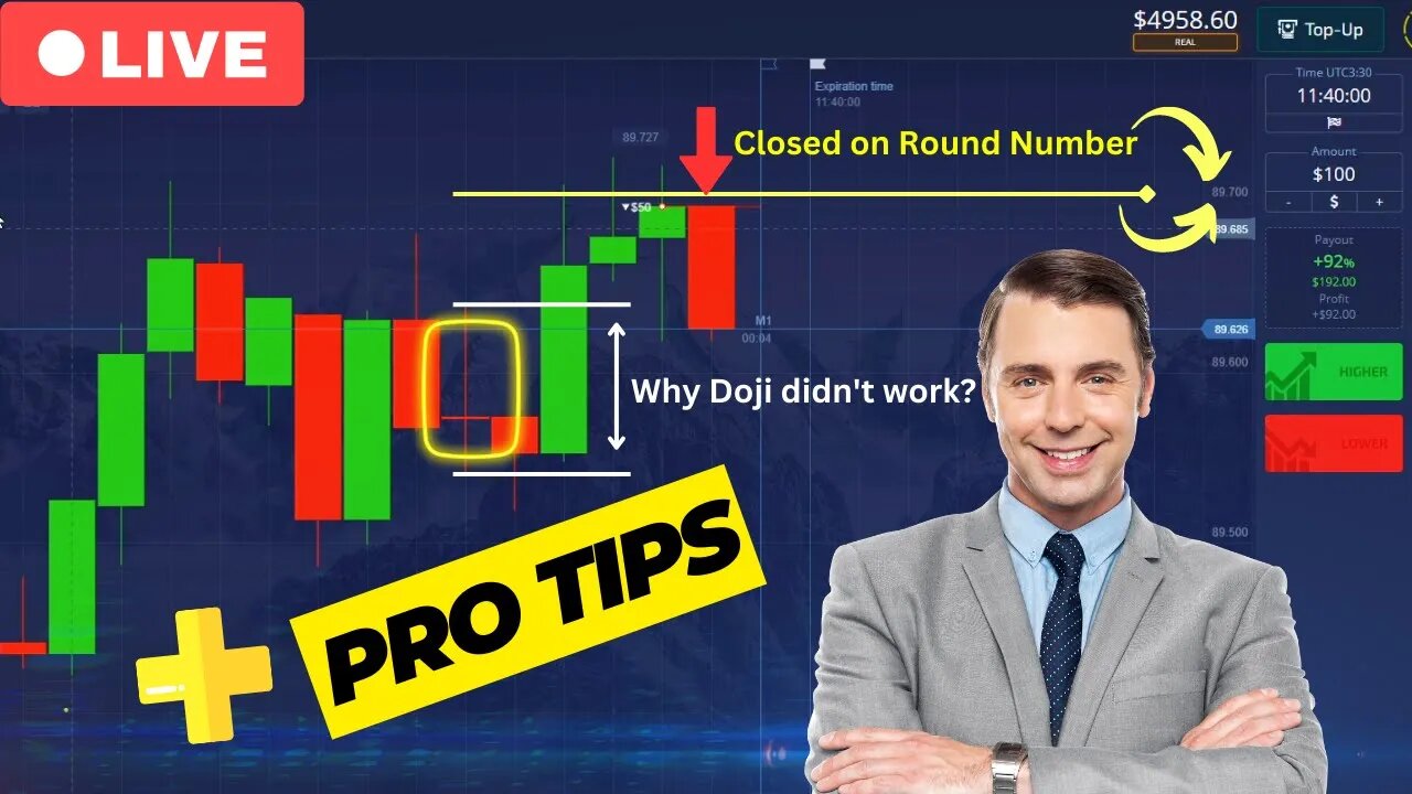 Live trading + Favorite Tips - Binary Options - Educational Content