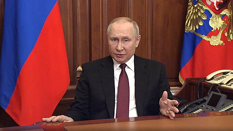 Putin's first video message since the operation spiderweb attacks on Russia