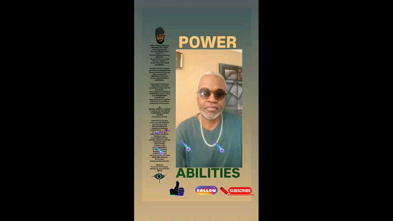 ▪︎POWER ABILITIES▪︎