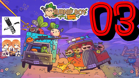 Let's Play Turnip Boy Robs a Bank [03] Powerups and Vengeance!