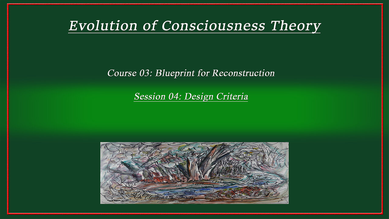 Course 03: Blueprint for Reconstruction; Session 04: Design Criteria (4k)