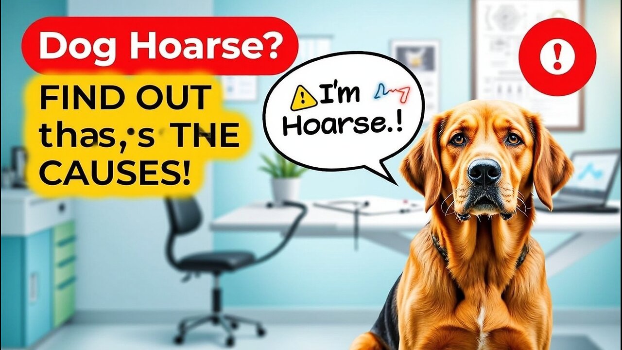 Hoarse Dog: Main Causes.