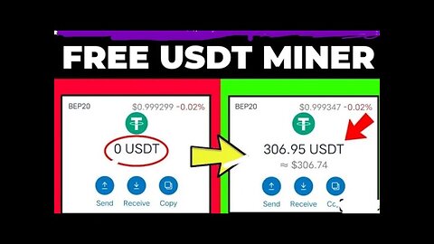 FREE USDT MINING SITE 2025- earn crypto Daily ( Legit website)