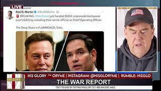 Pastor Dave Scarlett: The War Report! - 3/21/25