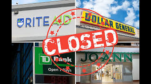 Stores Closing in 2025 - Does it Even Matter? Retail Theft, Money and Online Shopping Kills Stores