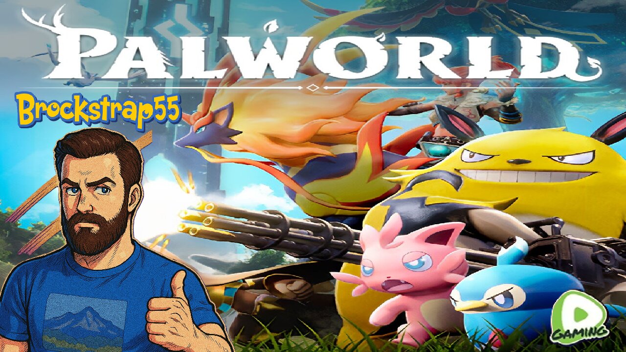 Jumping into some Palworld! It's NOT Pokemon