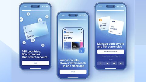 📱 REACT NATIVE CLI Crypto App UI | Intro, Loading & Create Account Screens