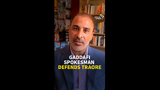 GADDAFI SPOKESMAN DEFENDS TRAORE
